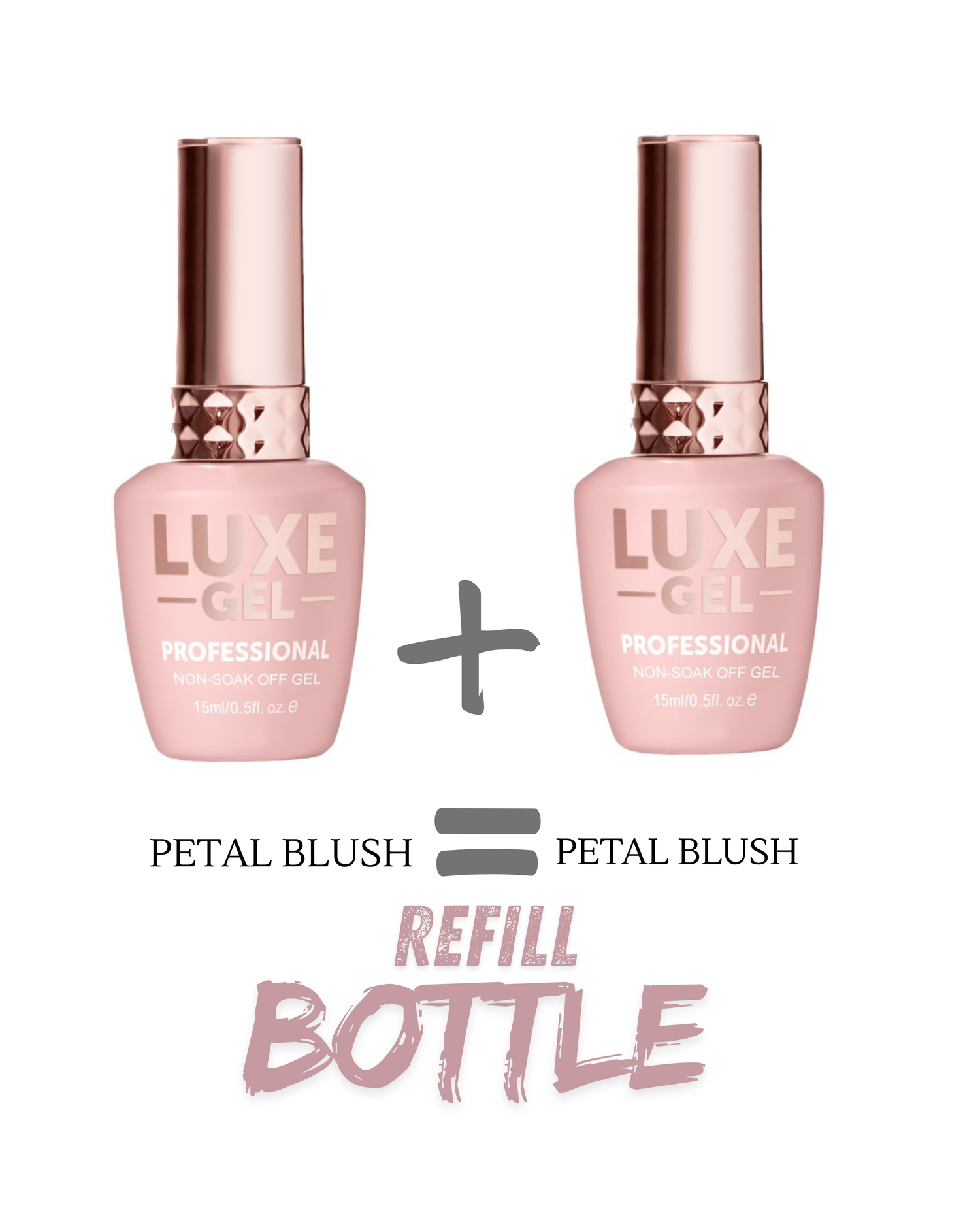 REFILL - PETAL BLUSH - 'HEMA FREE' STRUCTURE BASE