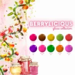 BERRYLICIOUS – КОЛЛЕКЦИЯ ВИТРАЖНЫХ (GLASS) ГЕЛЬ-ЛАКОВ