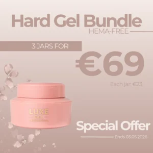 HARD GEL BUNDLE – 3 FOR €69