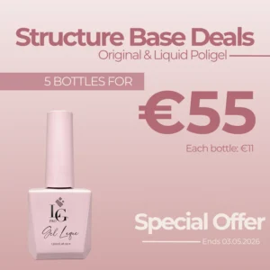 ORIGINAL STRUCTURE BASE & LIQUID POLIGEL BUNDLE – 5 FOR €55